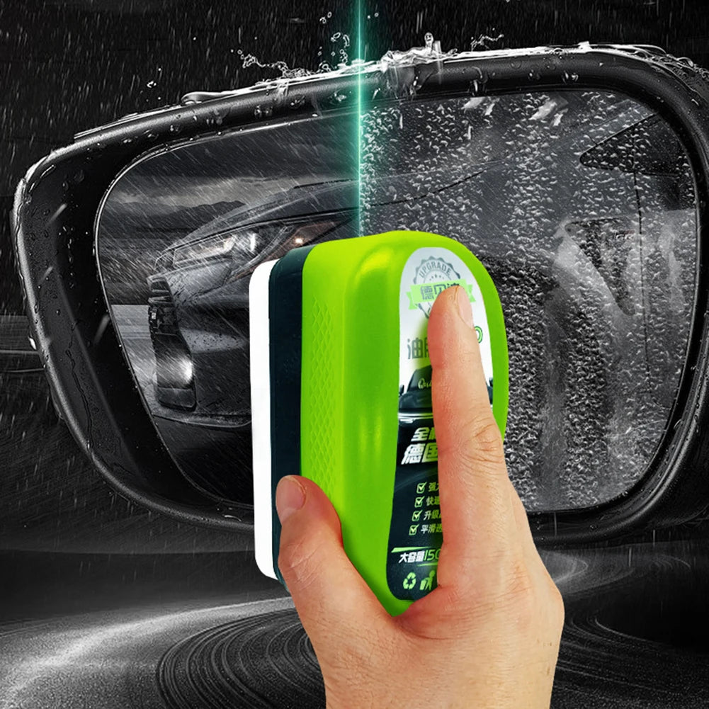 OilClear™ Automotive Glass Cleaner & Oil Film Remover with Sponge Applicator
