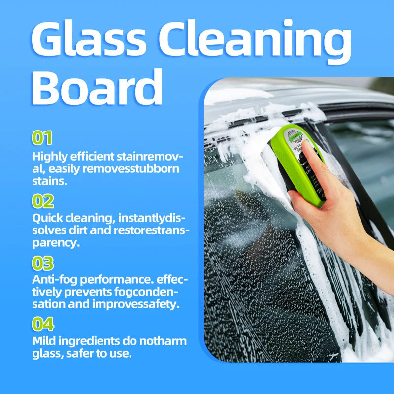 OilClear™ Automotive Glass Cleaner & Oil Film Remover with Sponge Applicator