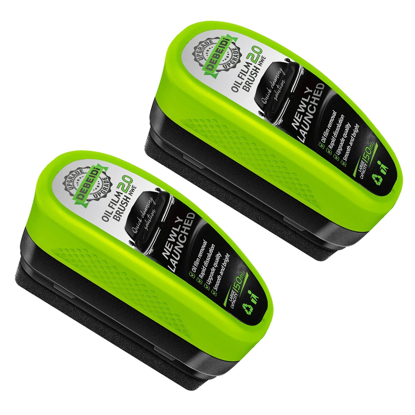 OilClear™ Automotive Glass Cleaner & Oil Film Remover with Sponge Applicator