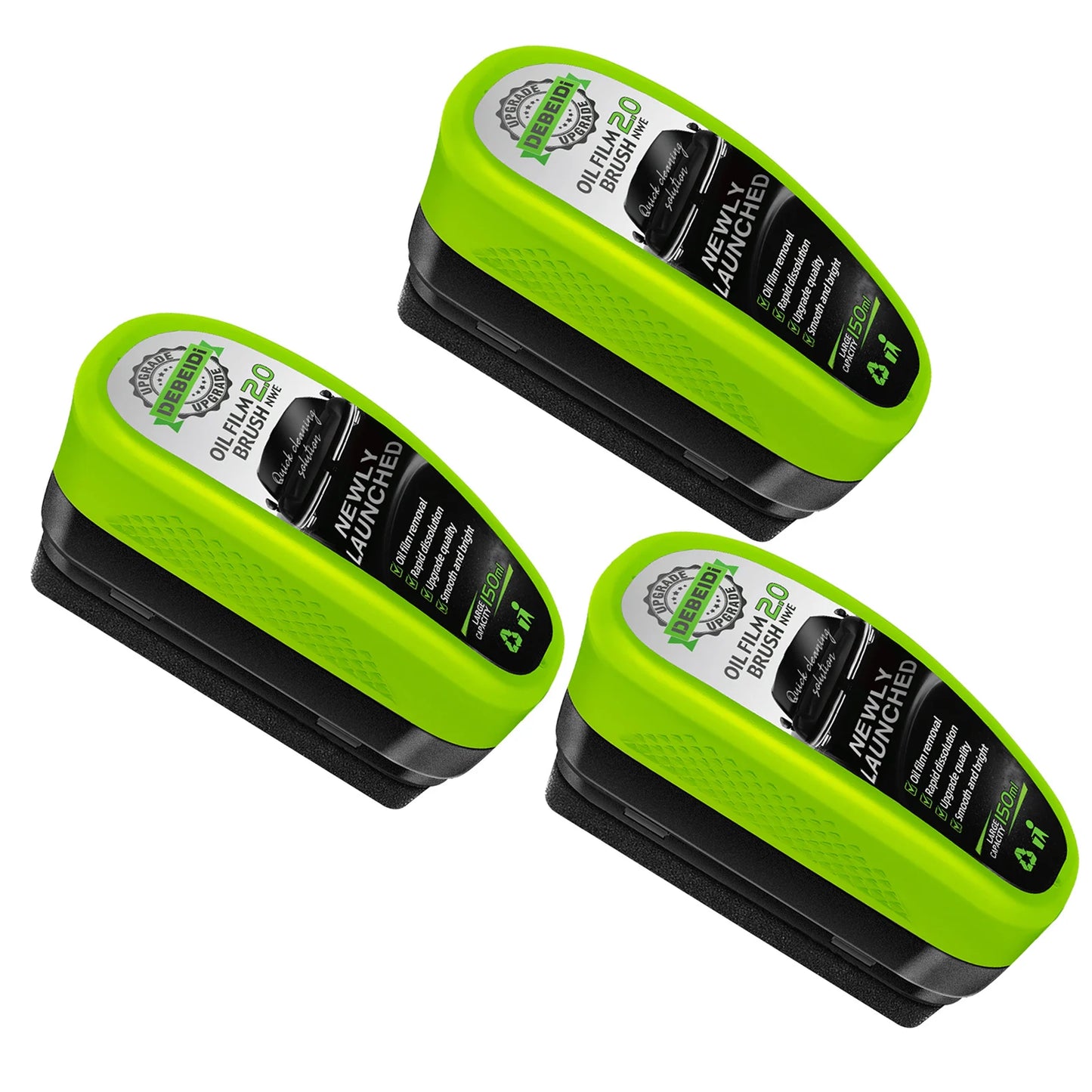 OilClear™ Automotive Glass Cleaner & Oil Film Remover with Sponge Applicator