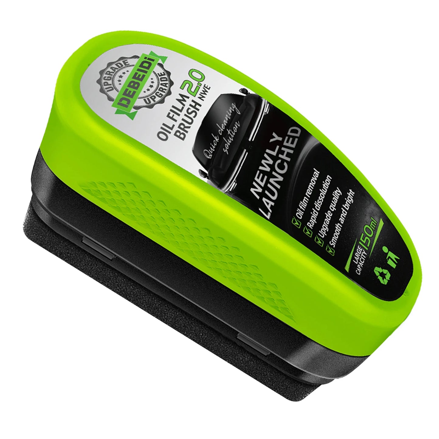OilClear™ Automotive Glass Cleaner & Oil Film Remover with Sponge Applicator